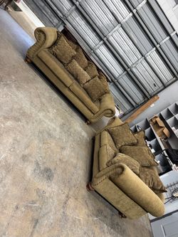 Sofa and loveseat set