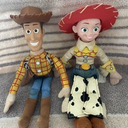 Toy Story Woody and Jessie