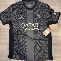 Nike Air Jordan x PSG Soccer Jersey Size XL Men New 