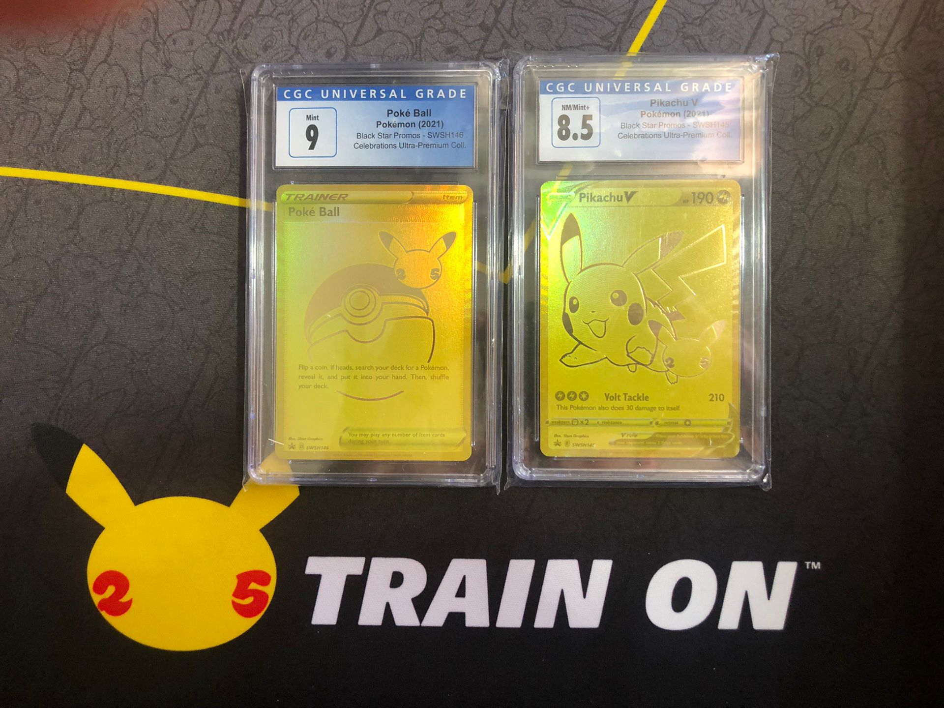 Pokémon Trading Cards Ultra Premium Collectionp Gold CGC Promos