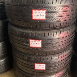 🛞SET OF 4 USED TIRES🛞 205/55/16 KUMHO •PLEASE CALL FOR INFO•