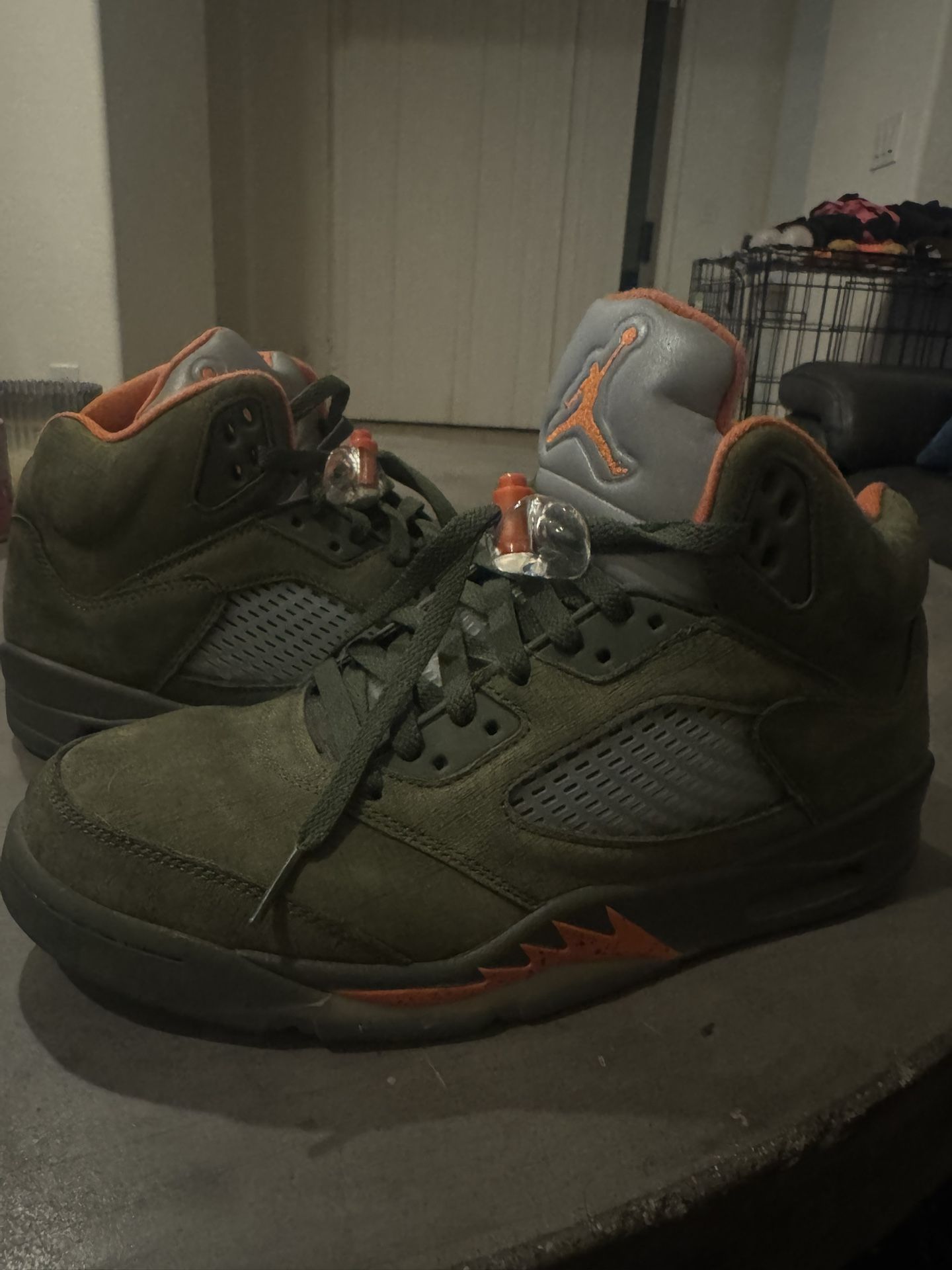 Jordan retro 5 “Olive”