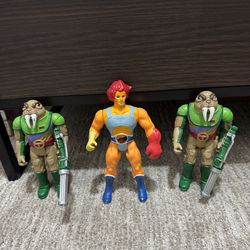 Vintage figures thundercats