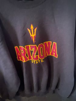 Vintage 90's MV Sports Arizona State University Sun Devils Sweatshirt Size XL