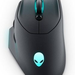 Alienware Wireless Gaming Mouse AW620M - Wireless/Wired, 1 x USB - 4 pin USB Type A, 26000 dpi