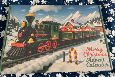 Brand New Christmas Train Advent Calendar Building Blocks – 24 Days