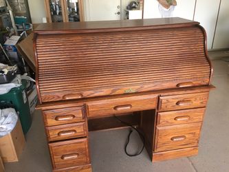 Wood desk