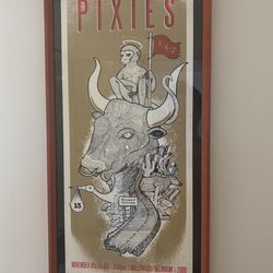 The Pixies Poster Framed