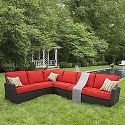 Protective Covers by Adco Modular Sectional Wedge Sofa Cover with Rounded Back