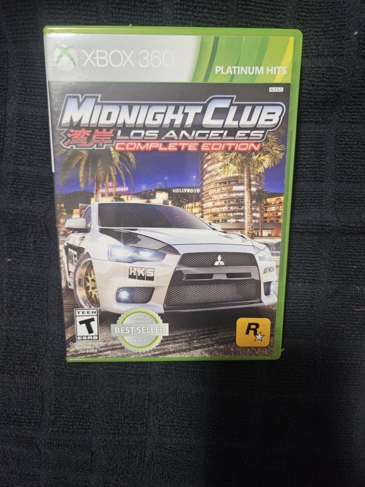 Midnight Club LA Xbox 360 & Xbox One Game