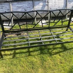 Metal Couch And Chair Set 