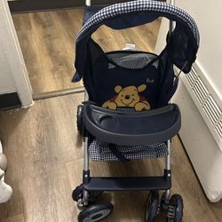 Vintage Winne The Pooh Stroller 