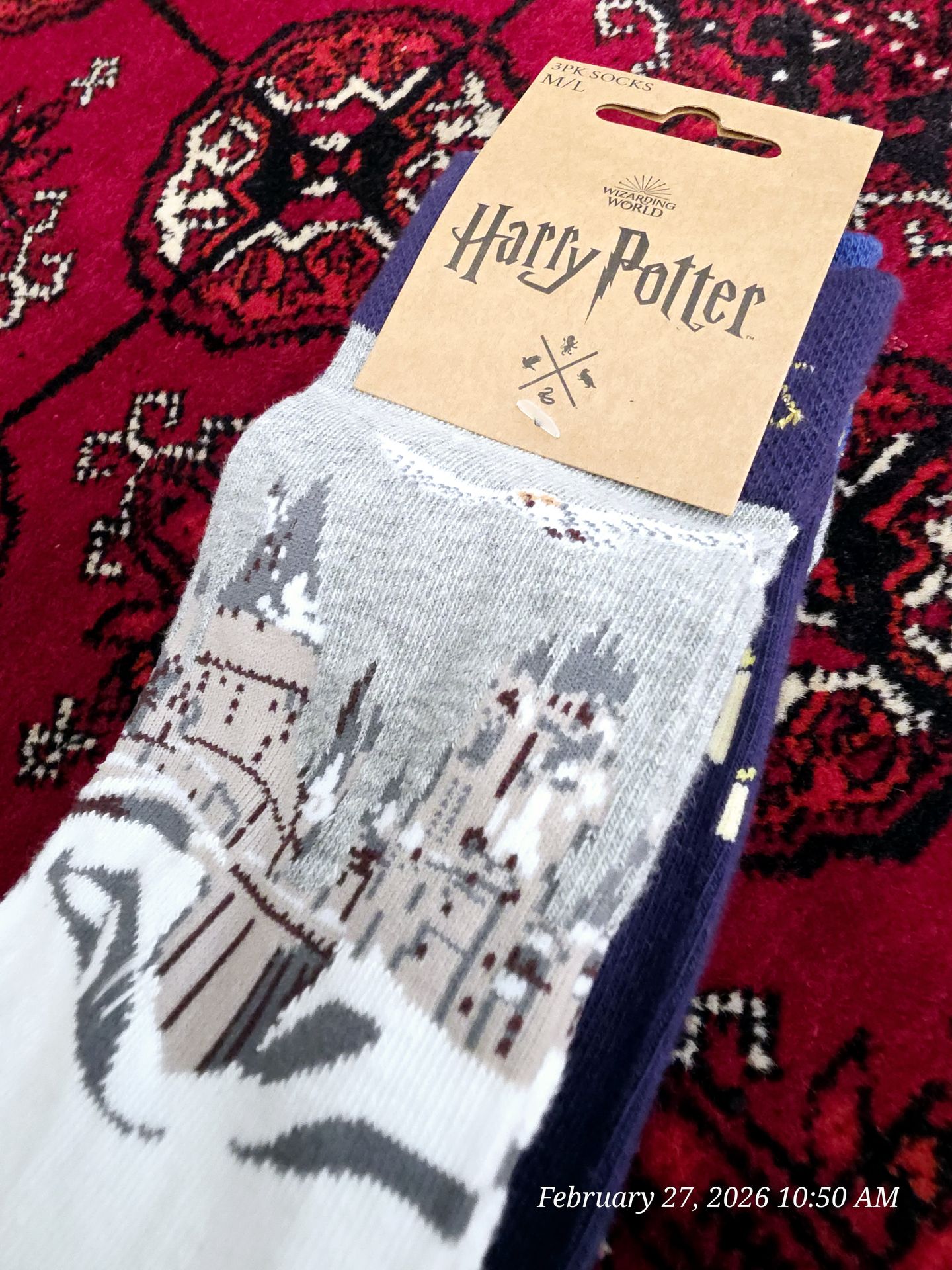 Harry Potter socks Wizarding world