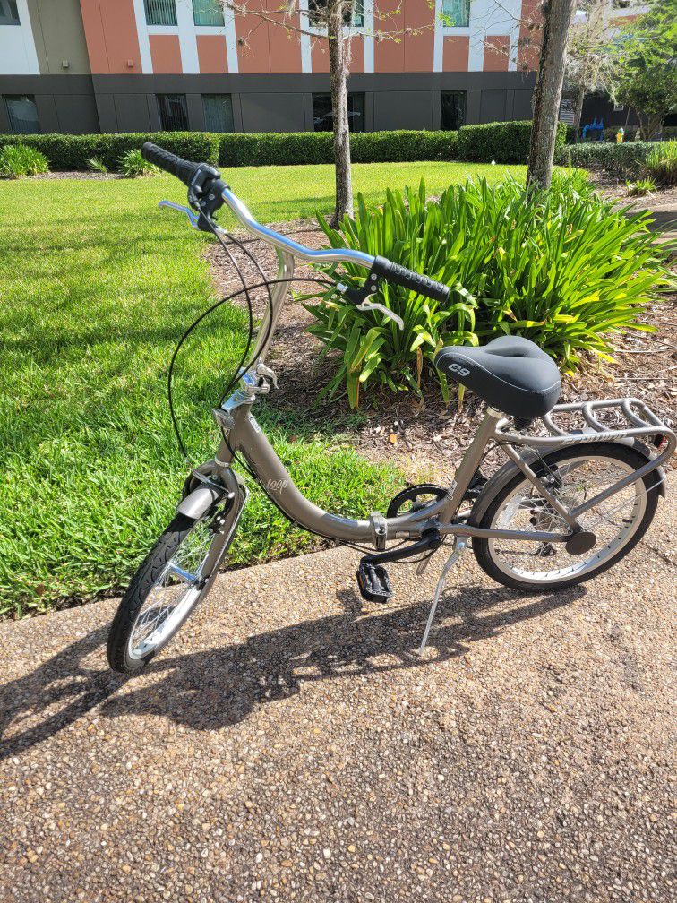 Schwinn Loop Adult Folding Bike, 7-Speed PLUS Upgraded Cloud9 Seat and Carrying Case