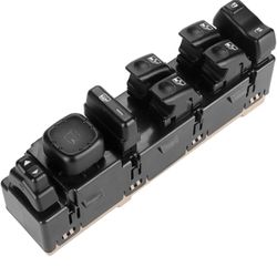 Front Left Driver Side Master Power Window Switch Compatible for Cadillac for Chevrolet for GMC Replaces 1(contact info removed) 1(contact info remove
