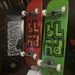 Skateboard Blind 8;0 Pro Deck $65 Complete 