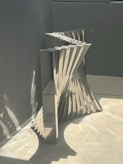 Chrome table base only