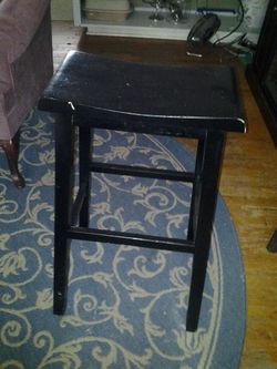 Wooden stool