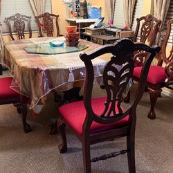 Large elegant dining table