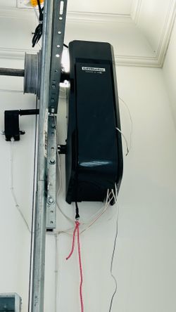 Overhead Garage Door Opener Broken Spring Off Track Replace Adjustment And Parts