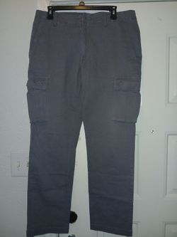 Gray Men Cargo Pants 32x30