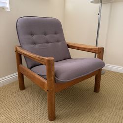 Domino Møbler Danish Mid-Century Modern Chair – Reupholstered