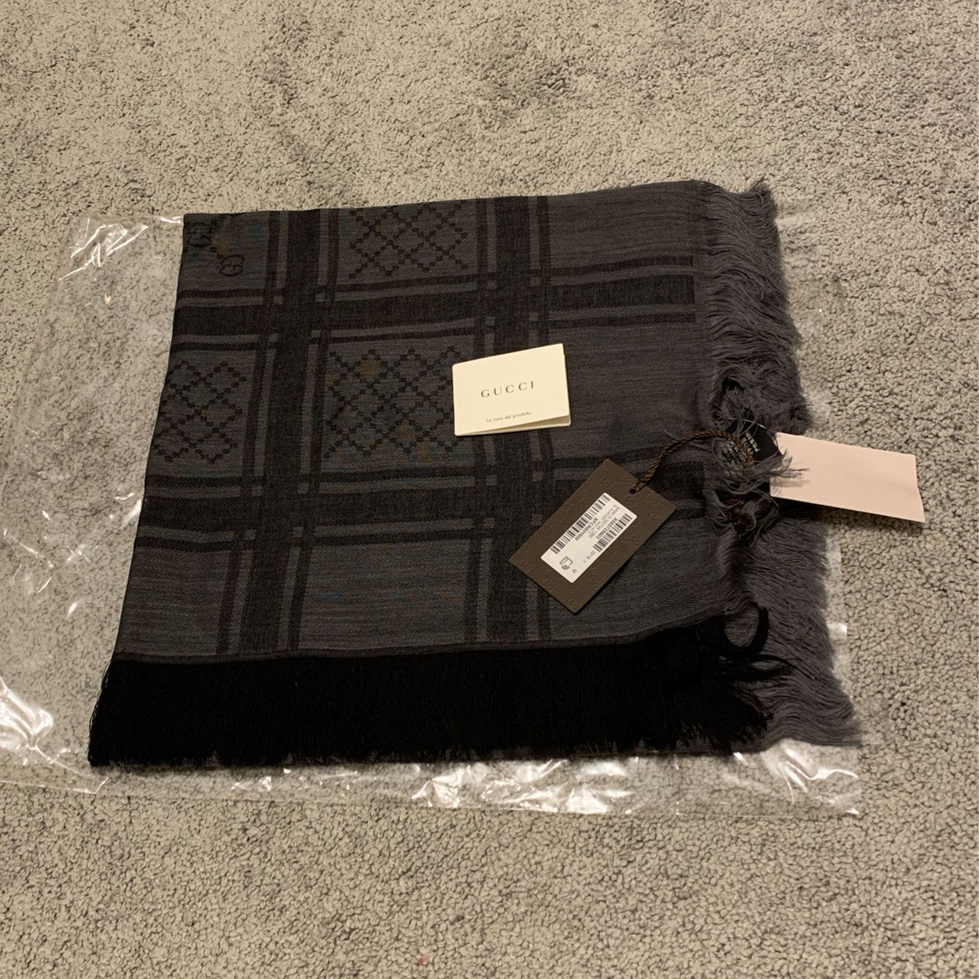 Authentic Gucci Scarf - Brand New