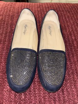 Angel Steps Woman's Slip on 10M with sparkling embellishments