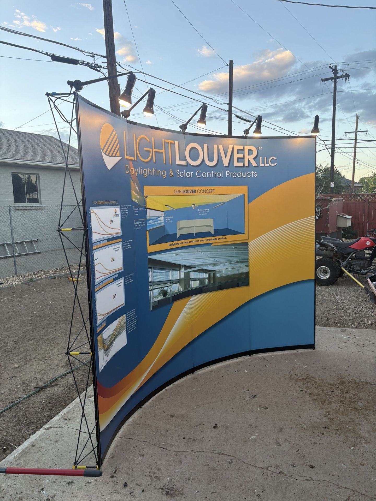 Skyline Mirage Banner Display