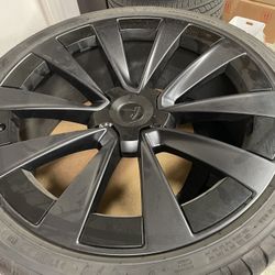 Factory OEM 22” Tesla Model X Wheels Tires Tpms