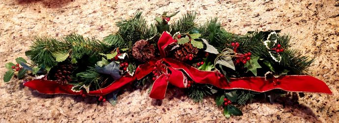 PartyLite Christmas Candle Ring 29"