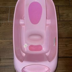 Summer Splish 'n Splash Newborn to Toddler Bathtub pink