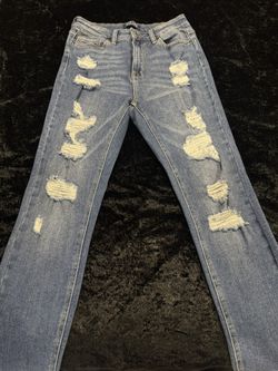 Blue Ripped Jeans Size 7
