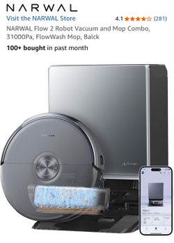NARWAL Flow 2 Vacuum and Mop