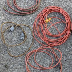 Extension Cord And Welding Hose Lot