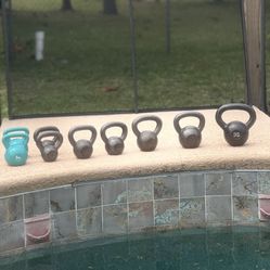 Kettle Bell Work Out Set 5lbs-50lbs