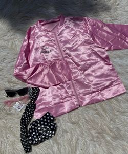 Women’s pink ladies costume