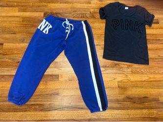 Victoria’s Secret PINK sweatpants and T-shirt