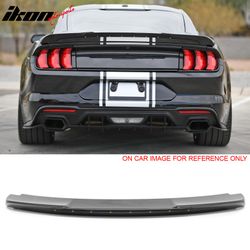 Fits 2015-2023 Mustang Shelby Super Snake Trunk Spoiler Carbon Fiber Print Rear Wing