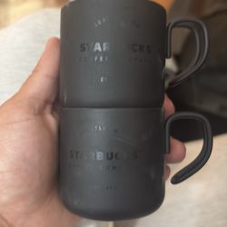 Starbucks expresso cups