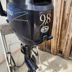 4 Stroke Tohatsu 9.8hp Short Shaft Tiller Handle Outboard Motor