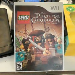 Wii DVD PIRATES OF THE CARIBBEAN  VIDEO GAME 