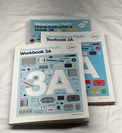 Singapore Math Dimensions Math 3A Set: Textbook, Workbook, Guide