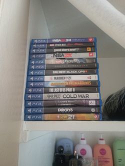 PS4 games (read description)
