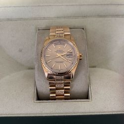 Rolex Day-Date 1980s 36mm 18K Gold