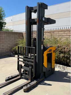 Electric Reach Truck Forklifts – Hyster N35 & Jungheinrich ETR230D – Buy One or Both