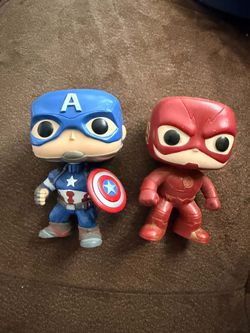Funko Pop Iroman & Capitán America
