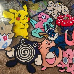 Pokemon Rugs 