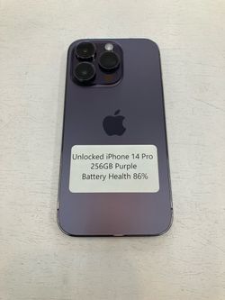 Unlocked iPhone 14 Pro 256GB Purple