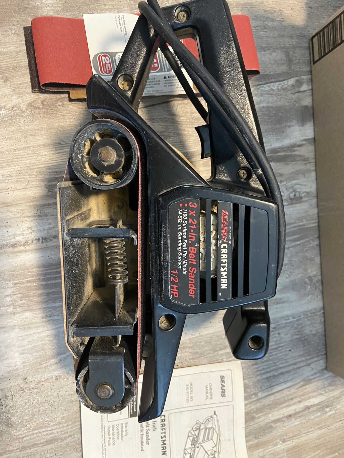 Craftman 3x21” Belt Sander 
